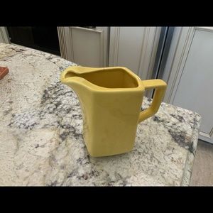 King wood USA vintage pitcher